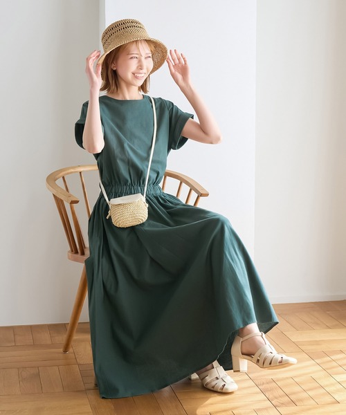ROPE' PICNIC(ロペピクニック)の「【WEB限定】INDIAウエストマークワンピース(ワンピース・レディース・ブラック/グリーン/ブラウン・38)」の12枚目の写真