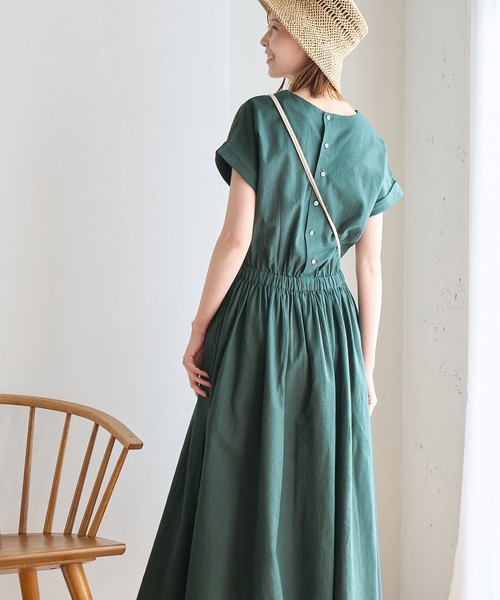 ROPE' PICNIC(ロペピクニック)の「【WEB限定】INDIAウエストマークワンピース(ワンピース・レディース・ブラック/グリーン/ブラウン・38)」の16枚目の写真