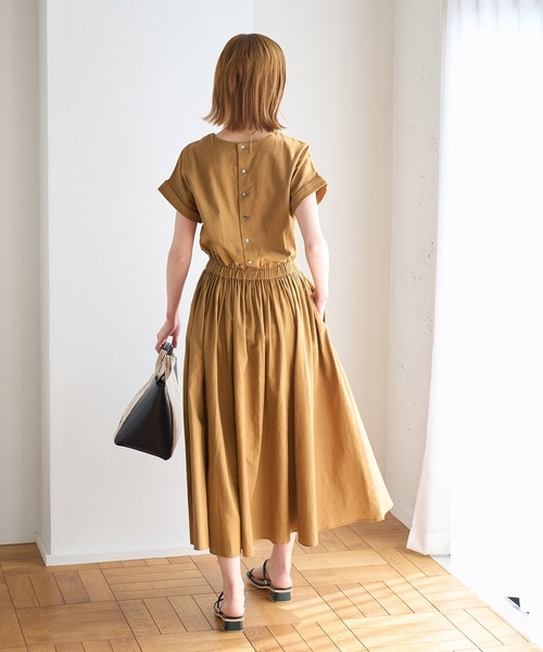 ROPE' PICNIC(ロペピクニック)の「【WEB限定】INDIAウエストマークワンピース(ワンピース・レディース・ブラック/グリーン/ブラウン・38)」の20枚目の写真