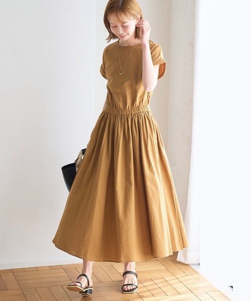 ROPE' PICNIC(ロペピクニック)の「【WEB限定】INDIAウエストマークワンピース(ワンピース・レディース・ブラック/グリーン/ブラウン・38)」の13枚目の写真