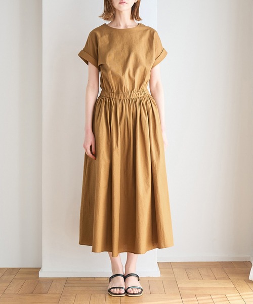 ROPE' PICNIC(ロペピクニック)の「【WEB限定】INDIAウエストマークワンピース(ワンピース・レディース・ブラック/グリーン/ブラウン・38)」の5枚目の写真