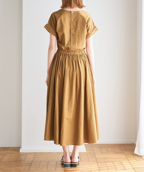 ROPE' PICNIC(ロペピクニック)の「【WEB限定】INDIAウエストマークワンピース(ワンピース・レディース・ブラック/グリーン/ブラウン・38)」の17枚目の写真