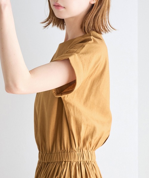 ROPE' PICNIC(ロペピクニック)の「【WEB限定】INDIAウエストマークワンピース(ワンピース・レディース・ブラック/グリーン/ブラウン・38)」の14枚目の写真