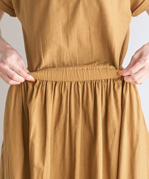 ROPE' PICNIC(ロペピクニック)の「【WEB限定】INDIAウエストマークワンピース(ワンピース・レディース・ブラック/グリーン/ブラウン・38)」の6枚目の写真