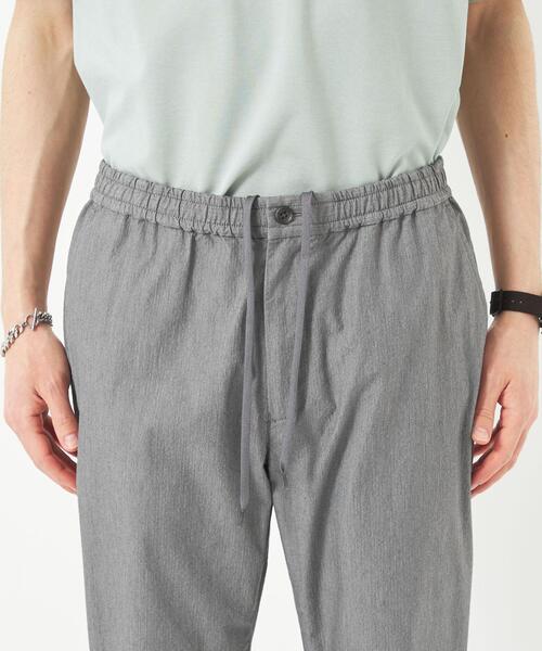 green label relaxing（グリーンレーベルリラクシング）の「ストレッチ サッカー イージー パンツ ストライプ柄 9分丈 -伸縮性-（その他パンツ・メンズ・ブラック/ネイビー/グレー・XL/XS/S/M/L）」の11枚目の写真