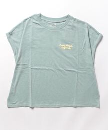 【OP:オーピー】レディースバックチェーン刺繍Tシャツ