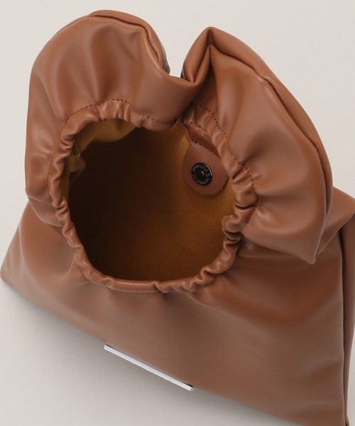 HELOYSE（エロイーズ）の「【HELOYSE/エロイーズ】 toast PU leather（ハンドバッグ・レディース・ブラック/キャメル/シルバー・FREE）」の9枚目の写真