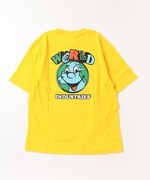 World industries skateboards Tシャツ ワールド World Industries Logo Blue T-Shirt at Hamilton Place in