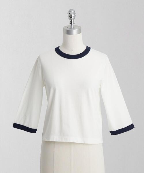 LOEFF（ロエフ）の「＜LOEFF＞コットン リンガー Tシャツ（Tシャツ