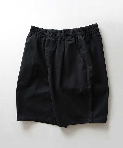 ILL'S(イルズ)の「25SS ツイル / デニム シェフショーツ イージーシェフパンツ ハーフパンツ【ILL'S 】(デニムパンツ・メンズ・チャコールグレー/ベージュ/ブラック/サックスブルー/ホワイト/カーキ/グレー系その他/ネイビー・S/L/M/XL)」の3枚目の写真