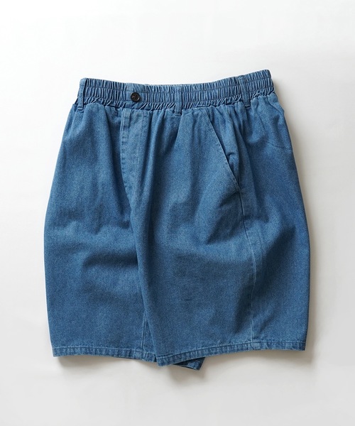 ILL'S(イルズ)の「25SS ツイル / デニム シェフショーツ イージーシェフパンツ ハーフパンツ【ILL'S 】(デニムパンツ・メンズ・チャコールグレー/ベージュ/ブラック/サックスブルー/ホワイト/カーキ/グレー系その他/ネイビー・S/L/M/XL)」の18枚目の写真