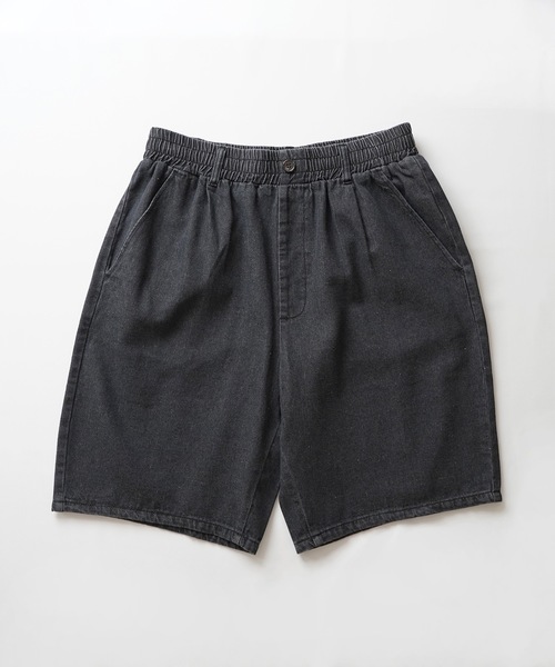 ILL'S(イルズ)の「25SS ツイル / デニム シェフショーツ イージーシェフパンツ ハーフパンツ【ILL'S 】(デニムパンツ・メンズ・チャコールグレー/ベージュ/ブラック/サックスブルー/ホワイト/カーキ/グレー系その他/ネイビー・S/L/M/XL)」の14枚目の写真