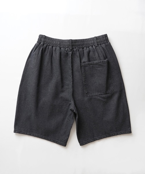 ILL'S(イルズ)の「25SS ツイル / デニム シェフショーツ イージーシェフパンツ ハーフパンツ【ILL'S 】(デニムパンツ・メンズ・チャコールグレー/ベージュ/ブラック/サックスブルー/ホワイト/カーキ/グレー系その他/ネイビー・S/L/M/XL)」の13枚目の写真