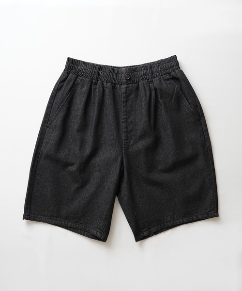 ILL'S(イルズ)の「25SS ツイル / デニム シェフショーツ イージーシェフパンツ ハーフパンツ【ILL'S 】(デニムパンツ・メンズ・チャコールグレー/ベージュ/ブラック/サックスブルー/ホワイト/カーキ/グレー系その他/ネイビー・S/L/M/XL)」の11枚目の写真