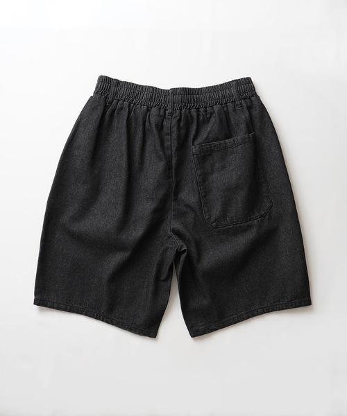 ILL'S(イルズ)の「25SS ツイル / デニム シェフショーツ イージーシェフパンツ ハーフパンツ【ILL'S 】(デニムパンツ・メンズ・チャコールグレー/ベージュ/ブラック/サックスブルー/ホワイト/カーキ/グレー系その他/ネイビー・S/L/M/XL)」の10枚目の写真