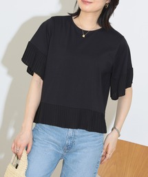 BEAMS HEART | BEAMS HEART / プリーツ 切り替えプルオーバー(Tシャツ/カットソー)