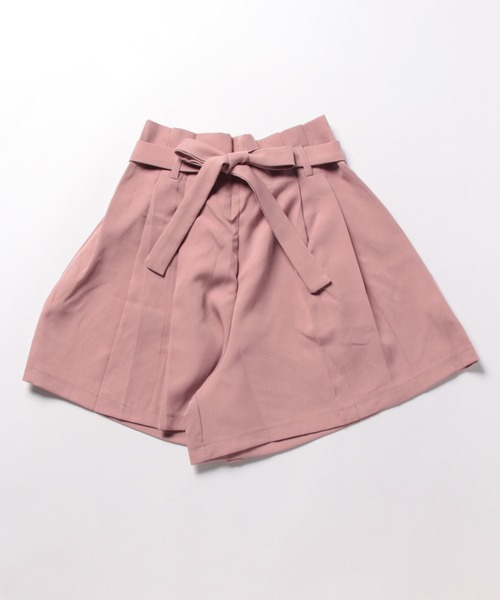 Grandeir(グランディール)の「ウエストリボンフレアショートパンツ(その他パンツ・レディース・ベージュ/ブラック/ピンクベージュ・M)」の15枚目の写真