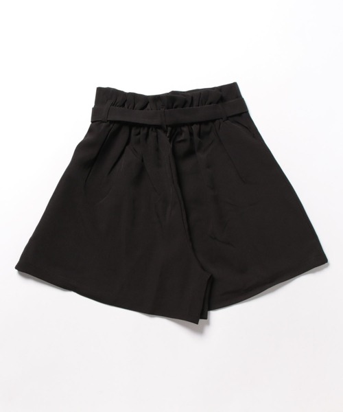 Grandeir(グランディール)の「ウエストリボンフレアショートパンツ(その他パンツ・レディース・ベージュ/ブラック/ピンクベージュ・M)」の13枚目の写真