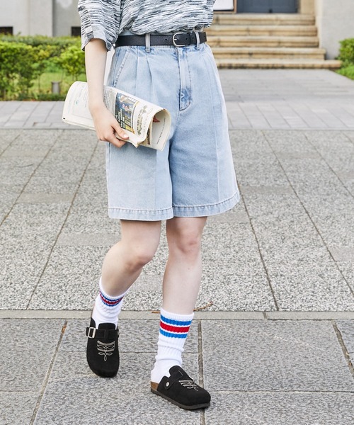 MONO-MART LADY'S(モノマートレディース)の「コンフォートサンダルフラワーステッチサンダル(サンダル・レディース・キャメル/グレイッシュベージュ/ブラック・S/M/L/LL)」の14枚目の写真