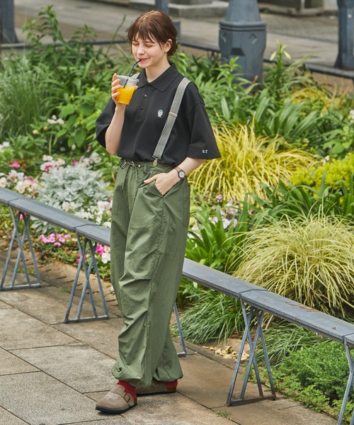 MONO-MART LADY'S(モノマートレディース)の「コンフォートサンダルフラワーステッチサンダル(サンダル・レディース・キャメル/グレイッシュベージュ/ブラック・S/M/L/LL)」の22枚目の写真