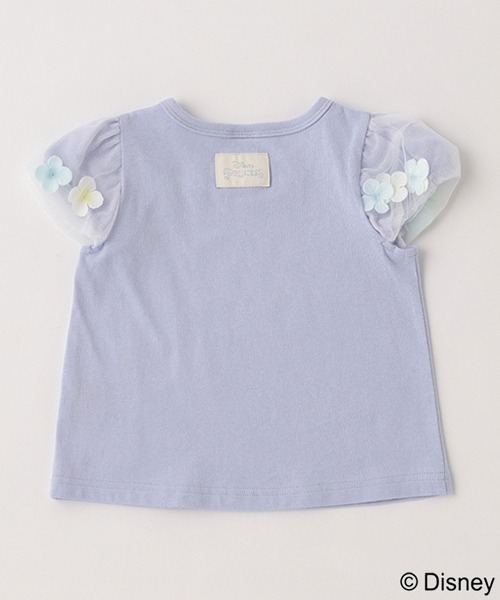 petit main（プティマイン）の「【DISNEYプリンセス】お花バルーン半袖T（Tシャツ/カットソー・キッズ・ライトブルー/オフホワイト/ラベンダー・130cm/110cm/120cm/100cm/80ｃｍ/90cm）」の7枚目の写真
