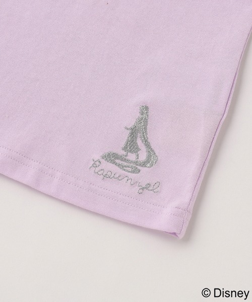 petit main（プティマイン）の「【DISNEYプリンセス】お花バルーン半袖T（Tシャツ/カットソー・キッズ・ライトブルー/オフホワイト/ラベンダー・130cm/110cm/120cm/100cm/80ｃｍ/90cm）」の9枚目の写真