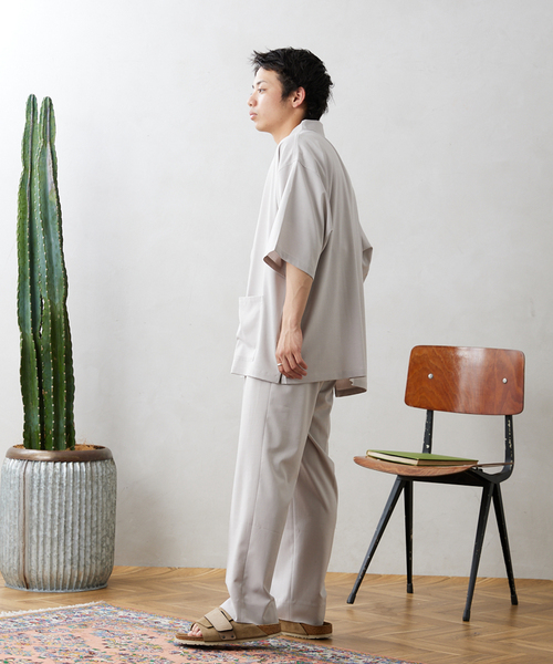 JOURNAL STANDARD relume(ジャーナルスタンダード レリューム)の「"イージーケア" SLUB TR TORO 半袖シャツ(シャツ/ブラウス・メンズ・アイボリー/チャコールグレー/ブラック・MEDIUM/LARGE)」の11枚目の写真