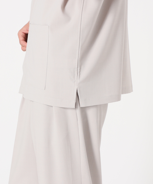 JOURNAL STANDARD relume(ジャーナルスタンダード レリューム)の「"イージーケア" SLUB TR TORO 半袖シャツ(シャツ/ブラウス・メンズ・アイボリー/チャコールグレー/ブラック・MEDIUM/LARGE)」の22枚目の写真