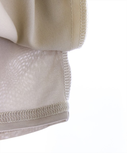 clear（クリア）の「インパン付ボックスプリーツミニスカート（スカート・レディース・サンドベージュ/ブラック・M/S）」の3枚目の写真