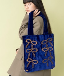 Casselini | Casselini(キャセリーニ)スカラップエンブロイダリートート(トートバッグ)