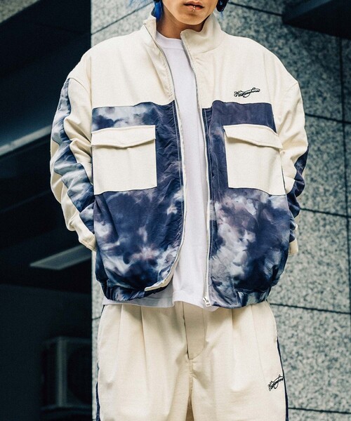 NineMicrophones(ナインマイクロフォンズ)の「CHUSEN JKT(ブルゾン・メンズ・アイボリー/ブラック・LARGE/MEDIUM/X-LARGE)」の22枚目の写真
