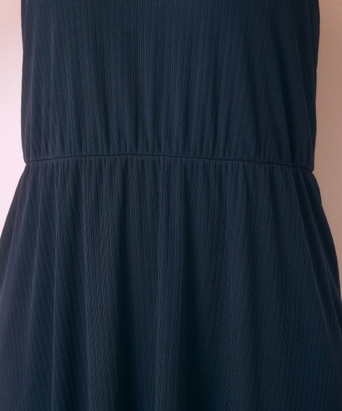 marun（マルン）の「＜大きいサイズ＞ 2点セット(ワンピース＋カーディガン) marun（ワンピース・レディース・ベージュ系/ピンク/ネイビー・L/LL/3L/4L/5L）」の9枚目の写真