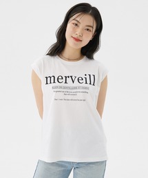 ノースリーブロゴTシャツ