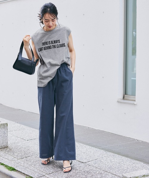 coca(coca)(コカ)の「ノースリーブロゴTシャツ(Tシャツ/カットソー・レディース・B/A/D/C・L/M)」の8枚目の写真