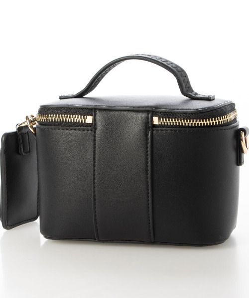 cache cache（カシュ カシュ）の「カシュカシュ cachecache / バニティ型2wayミニショルダー（ショルダーバッグ・レディース・ベージュ系その他/ブラック/キャメル・FREE）」の13枚目の写真