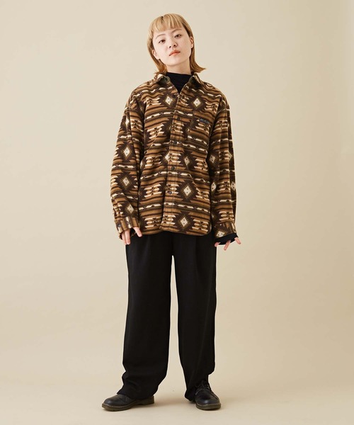 CUBE SUGAR（キューブシュガー）の「ショートスラブフライス無地長袖ハイネックインナー（Tシャツ/カットソー・レディース・グリーン/イエロー/ブルー/ブラック/トップグレー/ホワイト/オレンジ・M）」の22枚目の写真