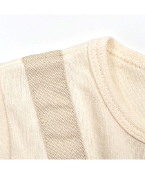 SLAP SLIP BABY（スラップスリップベビー）の「デニムポケット恐竜刺しゅうサロペットレイヤード風ロンパースベビー(60~80cm)（ロンパース・キッズ・ブルー/オレンジ・60cm/80ｃｍ/70cm）」の14枚目の写真