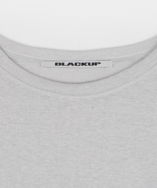 BLACKUP（ブラックアップ）の「[MADE] マナリネン長袖Tシャツ(リネン55%)（Tシャツ/カットソー・レディース・ブルー/グレー・ONE SIZE）」の20枚目の写真