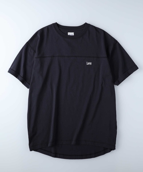 Lee(リー)の「【Lee】バックスクエアロゴTシャツ(Tシャツ/カットソー・レディース・ダークグレー・L/M)」の4枚目の写真