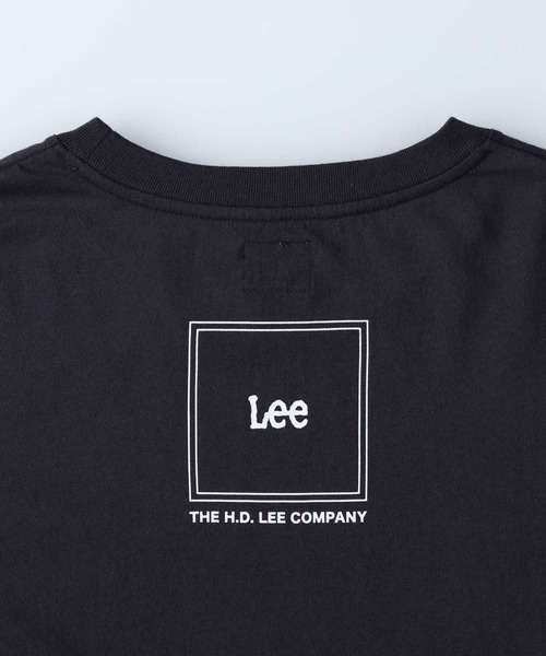 Lee(リー)の「【Lee】バックスクエアロゴTシャツ(Tシャツ/カットソー・レディース・ダークグレー・L/M)」の10枚目の写真