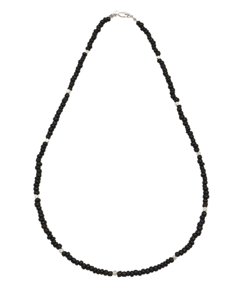 WEGO（ウィゴー）の「WEGO/メタルビーズネックレス（ネックレス・メンズ・ブルー/レッド/ブラック/ターコイズブルー/ホワイト・FREE）」の2枚目の写真