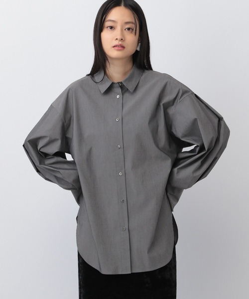 A part by（アパートバイ）の「ソロテックスコクーンBIGシャツ（シャツ