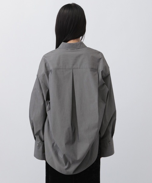 A part by（アパートバイ）の「ソロテックスコクーンBIGシャツ（シャツ