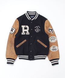 ラルフローレン　キッズ　ウールブレンド レザースリーブ ジャケット　新品 POLO RALPH LAUREN CHILDRENSWEAR（ポロ ラルフ ローレン