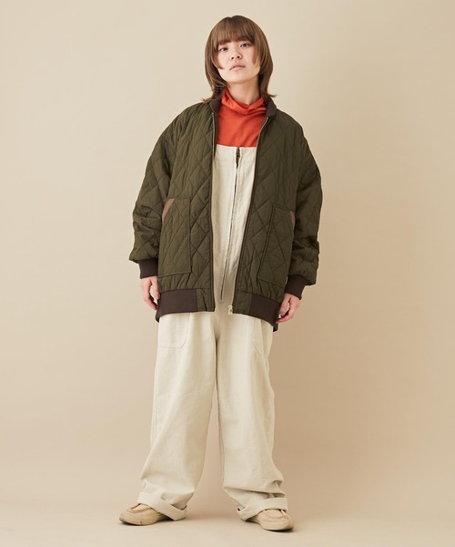 CUBE SUGAR(キューブシュガー)の「インレースウェットモックネック風タートルインナー(Tシャツ/カットソー・レディース・ホワイト/パープル/オレンジ/ブラック・M)」の20枚目の写真