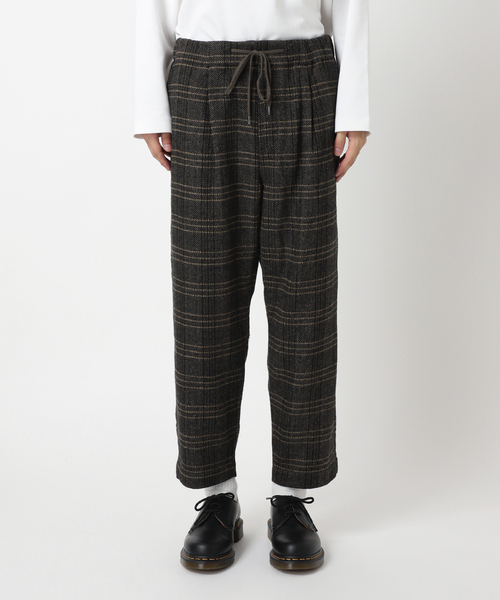 JOURNAL STANDARD relume(ジャーナルスタンダード レリューム)の「ツイード チェックイージーパンツ(スラックス・メンズ・ブラウン/ブラック・MEDIUM/LARGE)」の19枚目の写真