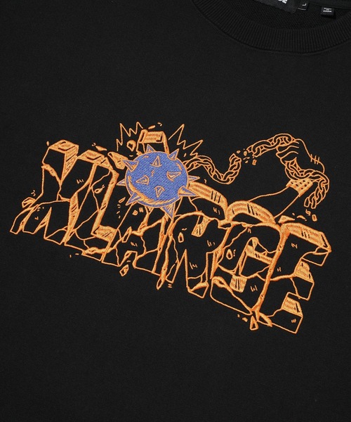 XLARGE（エクストララージ）の「SPIKE BALL CREWNECK SWEATSHIRT（スウェット・メンズ・ブラック/アッシュ/ブラウン・XL/M/S/L）」の11枚目の写真