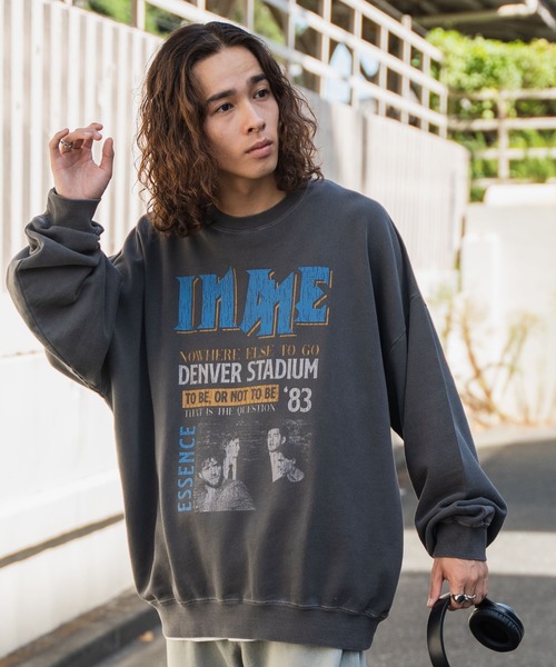 WEGO（ウィゴー）の「WEGO/ピグメントグラフィックプルオーバー（スウェット・メンズ・その他1/その他2/その他3/その他4/その他6/その他5・LARGE/MEDIUM）」の15枚目の写真