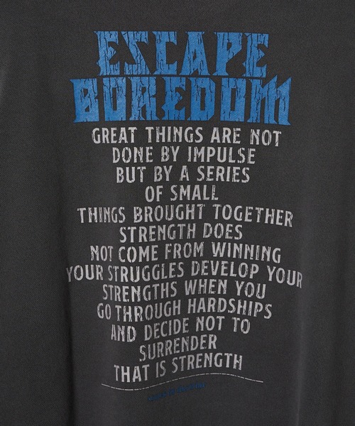 WEGO（ウィゴー）の「WEGO/ピグメントグラフィックプルオーバー（スウェット・メンズ・その他1/その他2/その他3/その他4/その他6/その他5・LARGE/MEDIUM）」の18枚目の写真