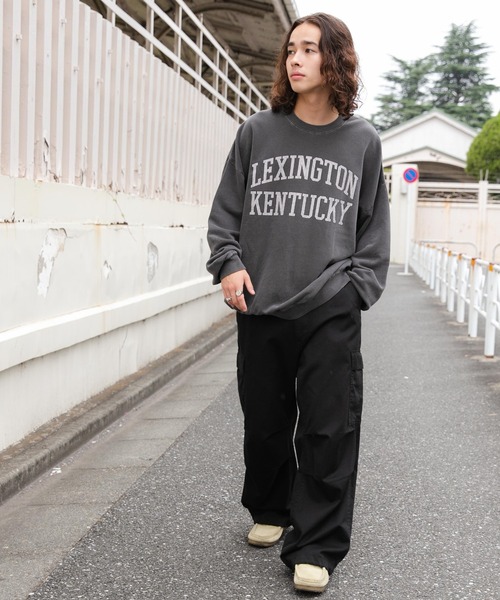 WEGO（ウィゴー）の「WEGO/ピグメントグラフィックプルオーバー（スウェット・メンズ・その他1/その他2/その他3/その他4/その他6/その他5・LARGE/MEDIUM）」の21枚目の写真